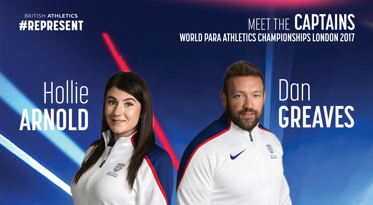 Team Captains selected for World Para Athletics Championships team