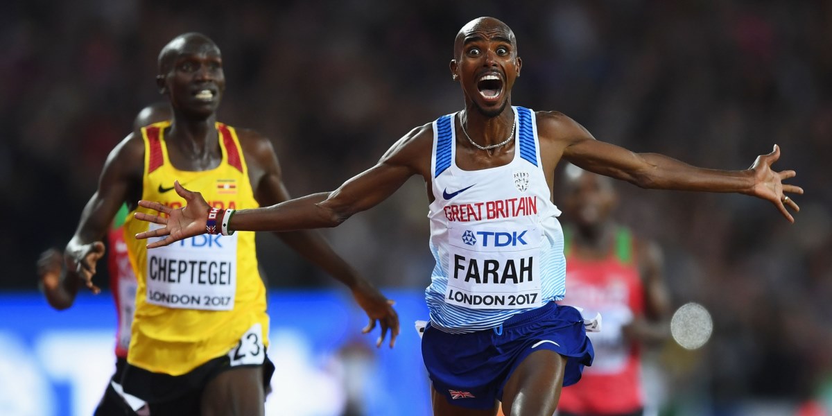 Sir Mo Farah announced as finalist for 2017 IAAF World Athlete of the Year Award