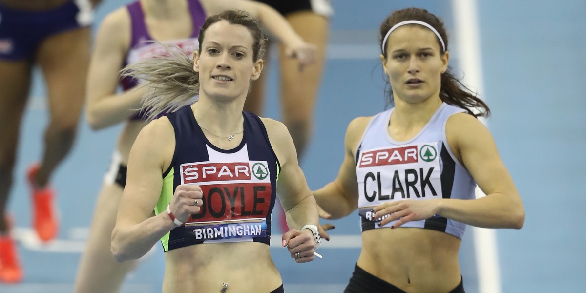 DOYLE DOMINATES IN BIRMINGHAM TO ROUND OFF SPAR BRITISH ATHLETICS INDOOR CHAMPIONSHIPS