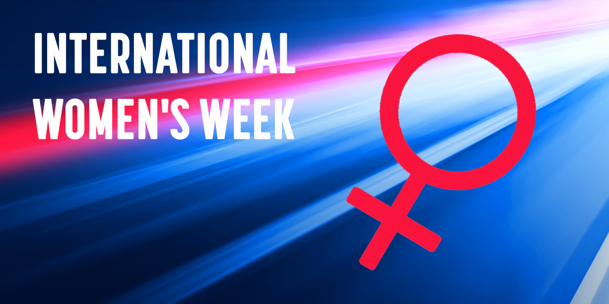 INTERNATIONAL WOMEN'S WEEK: KATIE JONES