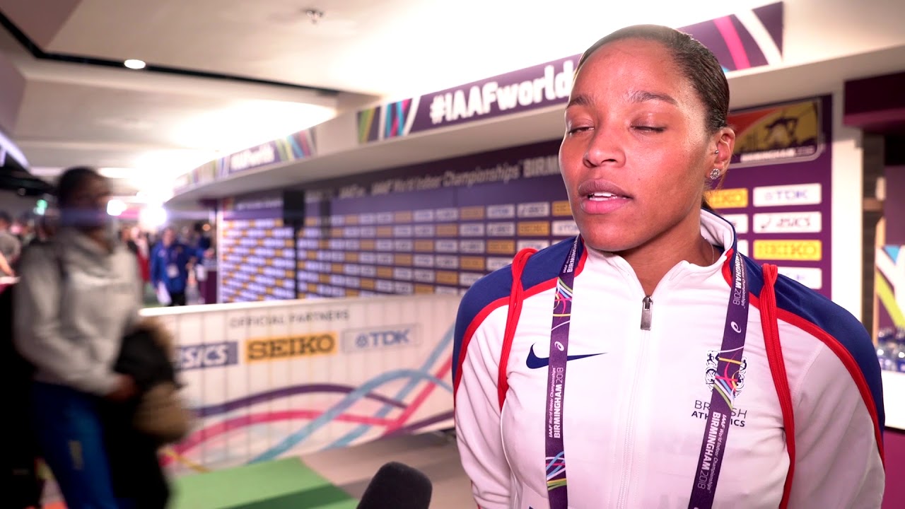 Shelayna OskanClarke IAAF World Indoor Championships Birmingham 2018