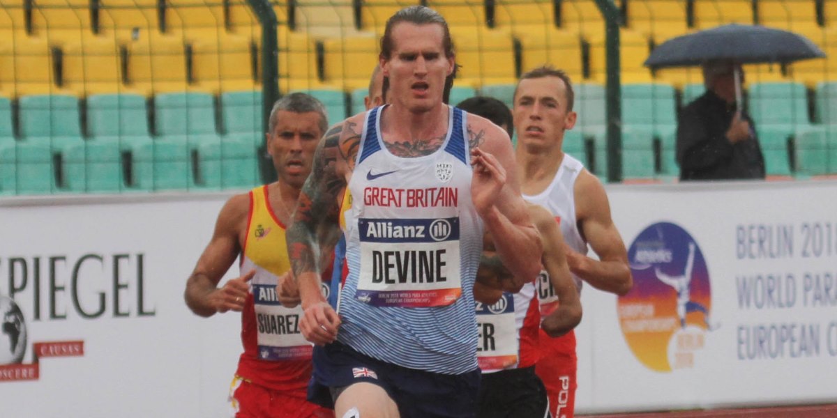 DEVINE SEALS FIRST WPA EUROPEAN TITLE OVER 5000M