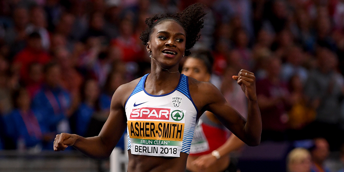 DINA ASHER-SMITH MAKES HISTORY TO SECURE DOUBLE EUROPEAN GOLD AND SMASH BRITISH RECORD