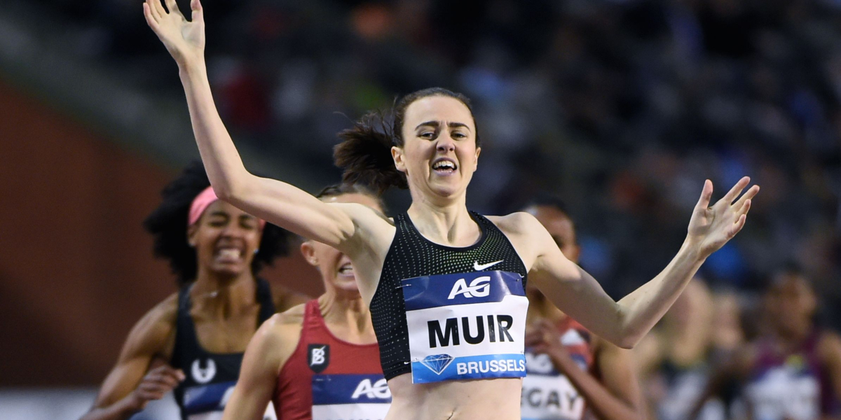 MUIR THE FIRST STAR NAME OVER THE LINE WITH 100 DAYS TO GO UNTIL MÜLLER GRAND PRIX BHAM
