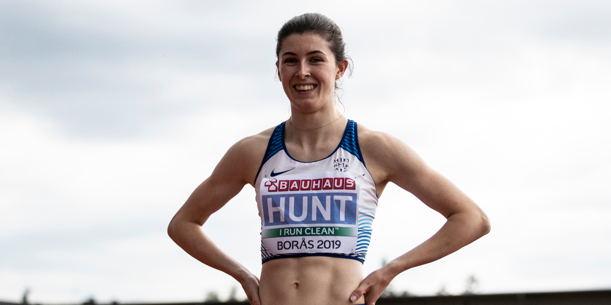 HUNT TAKES THIRD PLACE IN SPORTSAID ONE-TO-WATCH AWARD