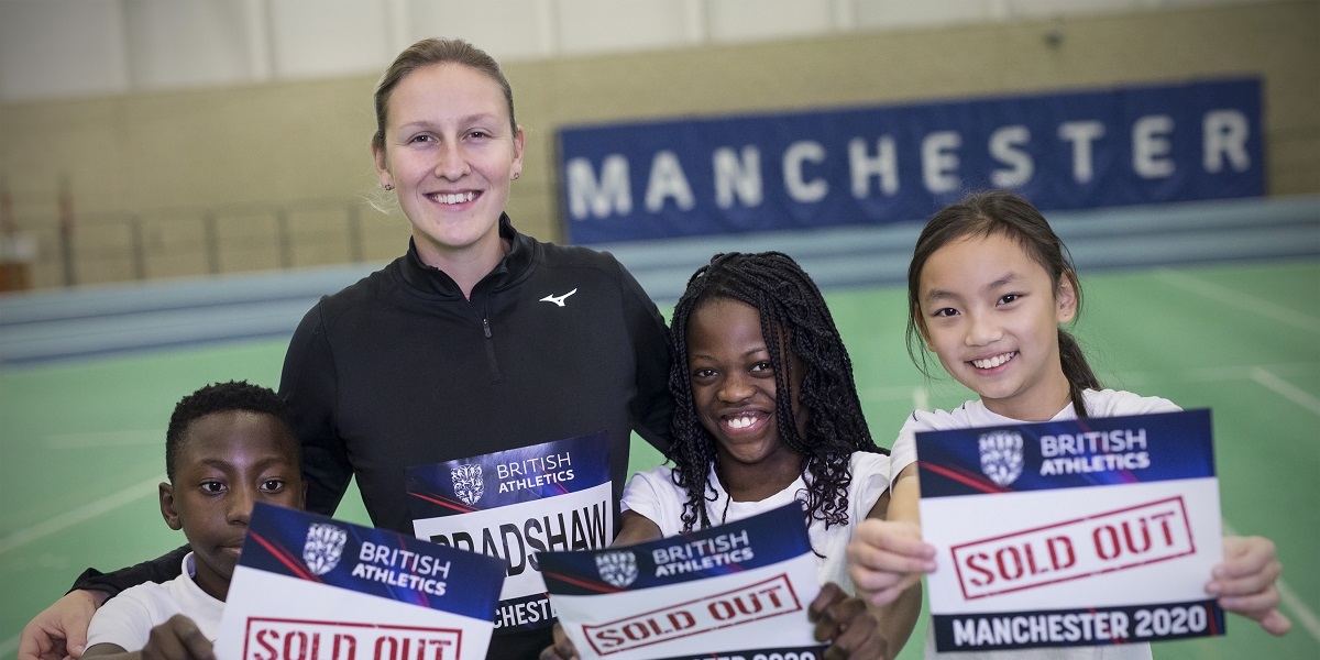 BRADSHAW HAILS OLYMPIC FEVER IN MANCHESTER AS BRITISH ATHLETICS CHAMPS HIT SELL-OUT 