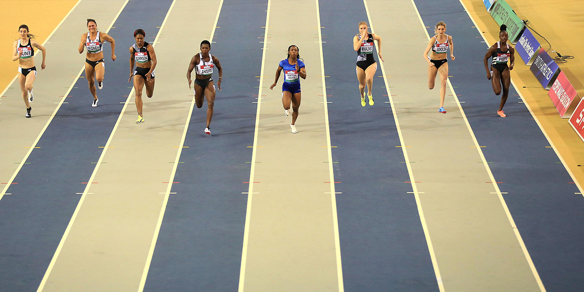 FRASER-PRYCE AND AHOURE LEAD WOMEN’S 60M FIELD IN GLASGOW