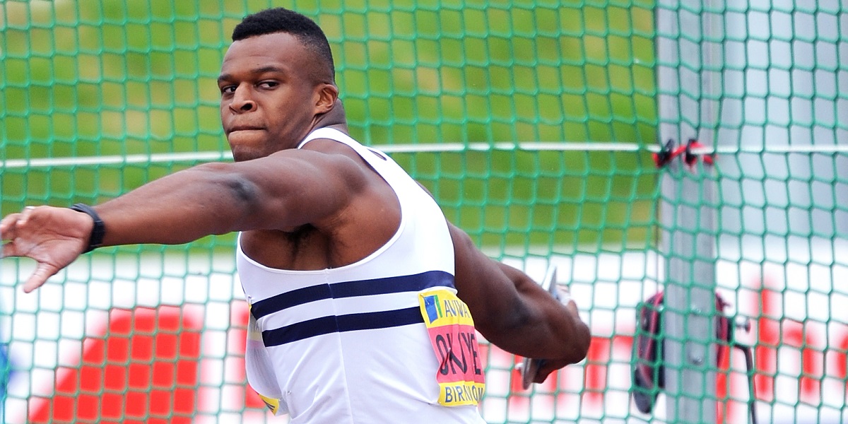 ON THIS DAY...LAWRENCE OKOYE SETS UK RECORD IN THE MEN'S DISCUS