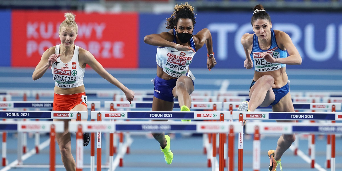 TRIO PROGRESS IN 60M HURDLES SEMI-FINALS 