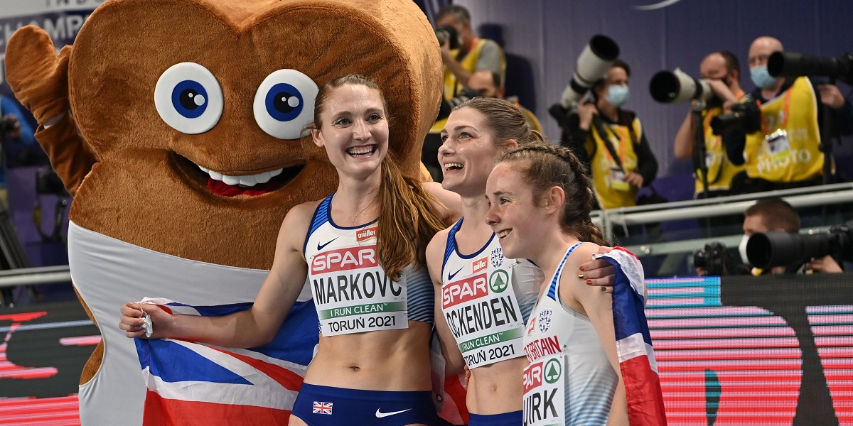 MARKOVC AND OCKENDEN EARN FIRST MEDALS FOR BRITISH TEAM AT THE 2021 EUROPEAN INDOOR CHAMPS