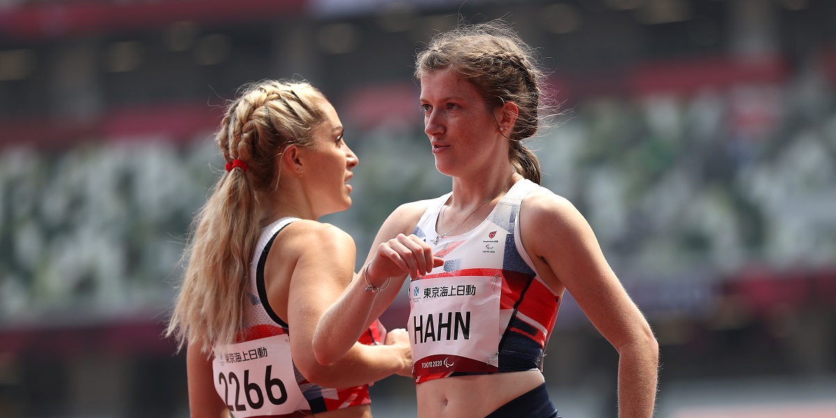HAHN EQUALS WORLD RECORD IN T38 100M HEATS; REID PRODUCES OUTSTANDING SERIES FOR FOURTH