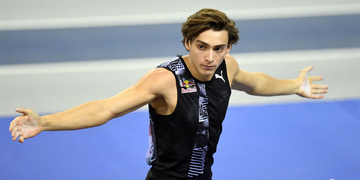 WORLD RECORD HOLDER MONDO DUPLANTIS IS SET FOR THE MüLLER INDOOR GRAND PRIX BIRMINGHAM