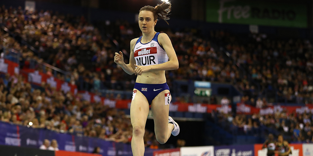 LAURA MUIR TARGETS 1000M WORLD RECORD AT MÜLLER INDOOR GRAND PRIX BIRMINGHAM