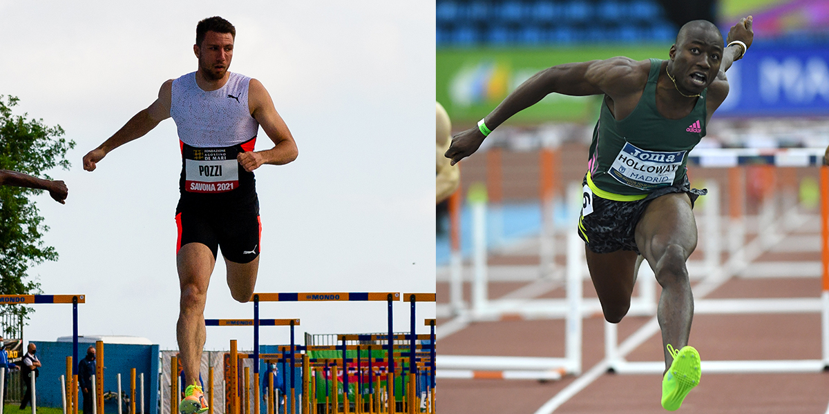 POZZI AND HOLLOWAY CONFIRMED FOR WORLD-CLASS HURDLES CLASH IN BIRMINGHAM