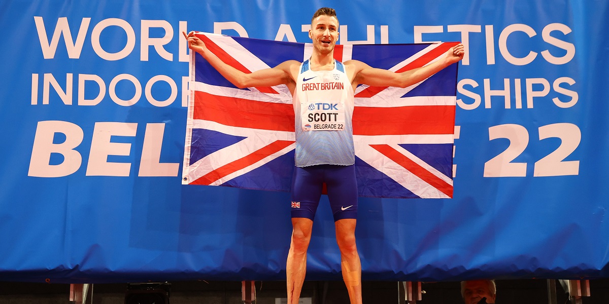 A FIRST GLOBAL MEDAL FOR MARC SCOTT AT THE WORLD INDOORS