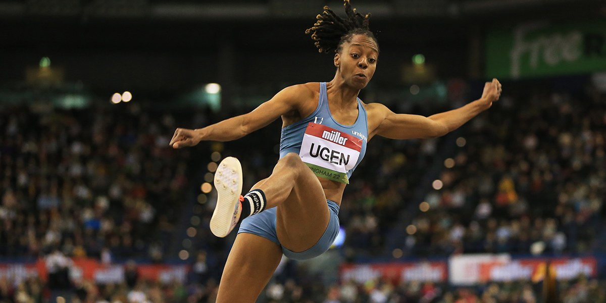 BRITAIN'S LORRAINE UGEN AGAINST WORLD CLASS OPPOSITION IN BIRMINGHAM