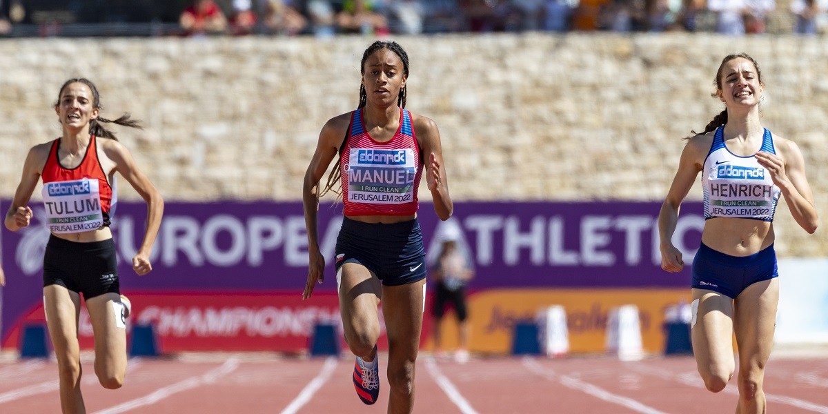 Akinbileje set Euro U18 Lead and Henrich runs PB at European U18 Champs on day two