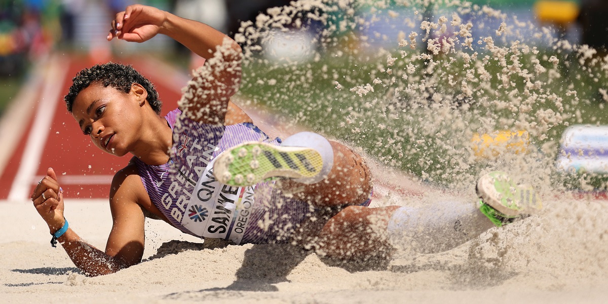 SAWYERS AND UGEN REACH WORLD LONG JUMP FINAL IN OREGON