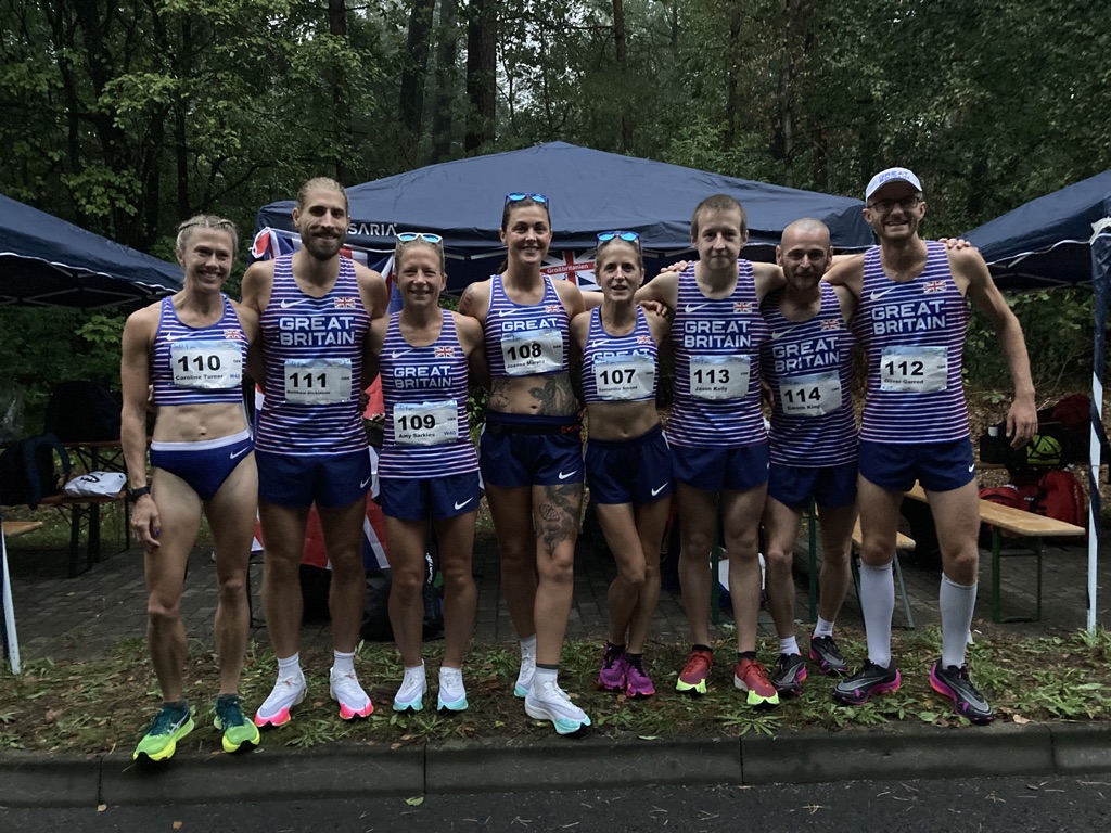 TOP FIVE POSITIONS FOR GB & NI TEAMS AT IAU 100KM WORLD CHAMPIONSHIPS British Athletics