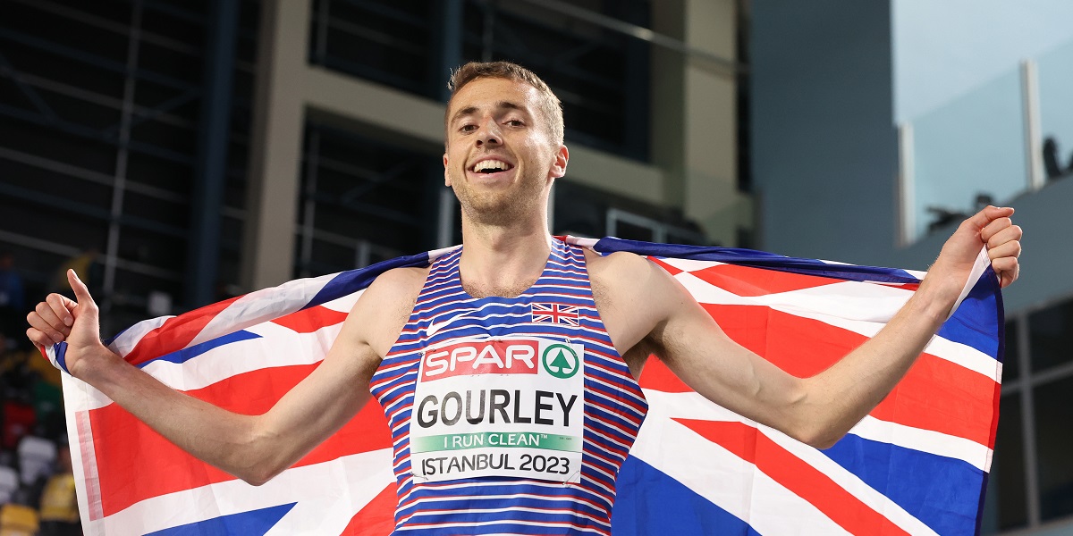 GOURLEY’S SUPER SILVER LEADS GB’S THREE-MEDAL HAUL AT EUROPEAN INDOORS
