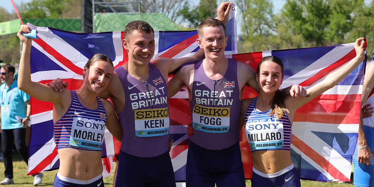 MIXED RELAY TEAM BAG HISTORIC BRONZE AT WORLD ATHLETICS CROSS COUNTRY CHAMPIONSHIPS