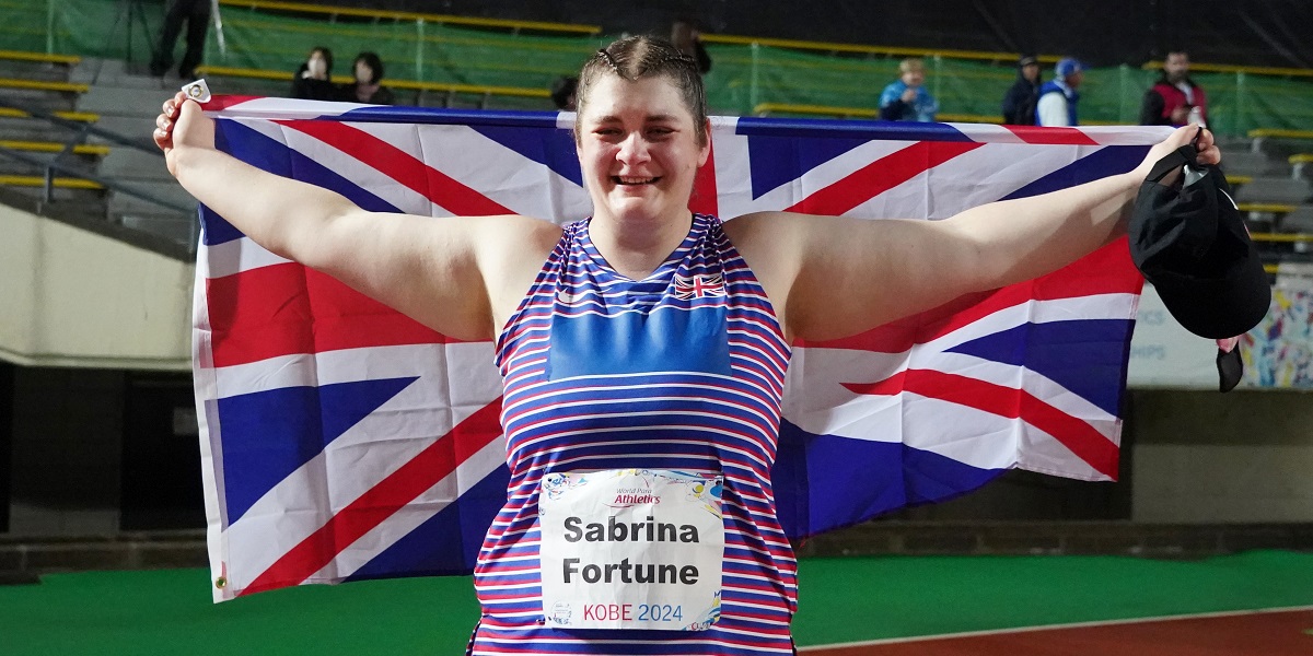 WORLD RECORD BREAKER SABRINA FORTUNE SEALS GLOBAL TITLE NUMBER THREE