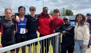 Lorraine Mulvaney Club coach at Cardiff Athletics
