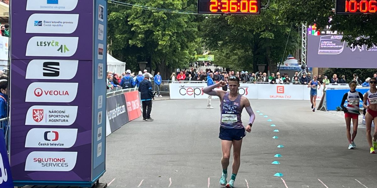 CORBISHLEY BATTLES TO 23RD IN MEN’S 35KM AT EUROPEAN RACE WALKING TEAM CHAMPIONSHIPS