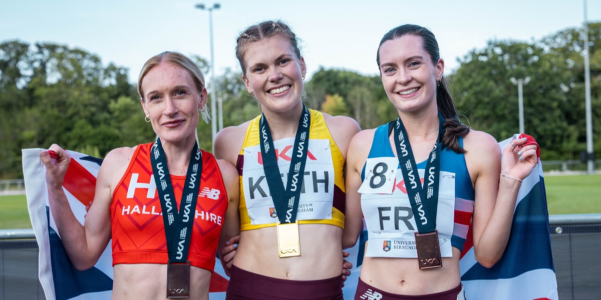 KEITH AND CAIRESS CROWNED BRITISH CHAMPIONS IN THE 10,000