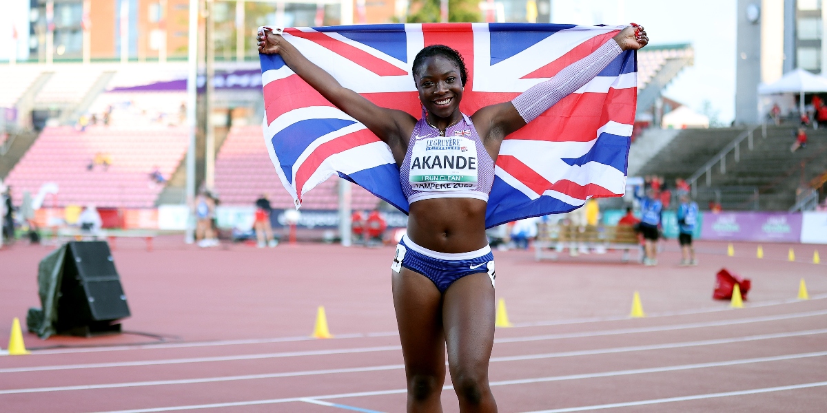 Akande and Wilson earn silver medals at European Under-20 Championships