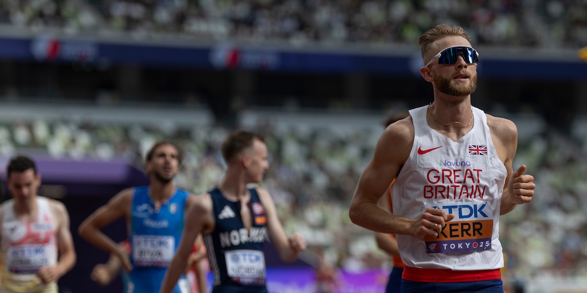 Kerr makes bright start to defence of 1500m crown