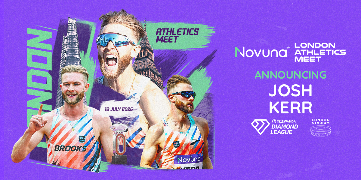 WORLD CHAMPION JOSH KERR TO RUN EMSLEY CARR MILE IN LONDON