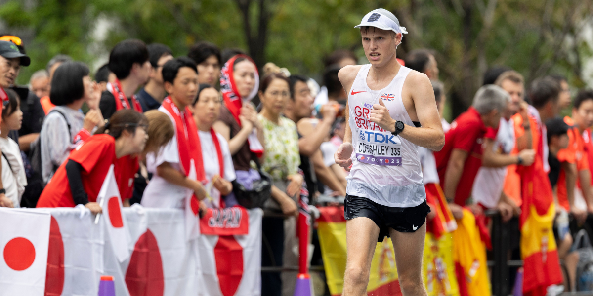 Cameron Corbishley selected for 2026 World Athletics Race Walking Team Championships