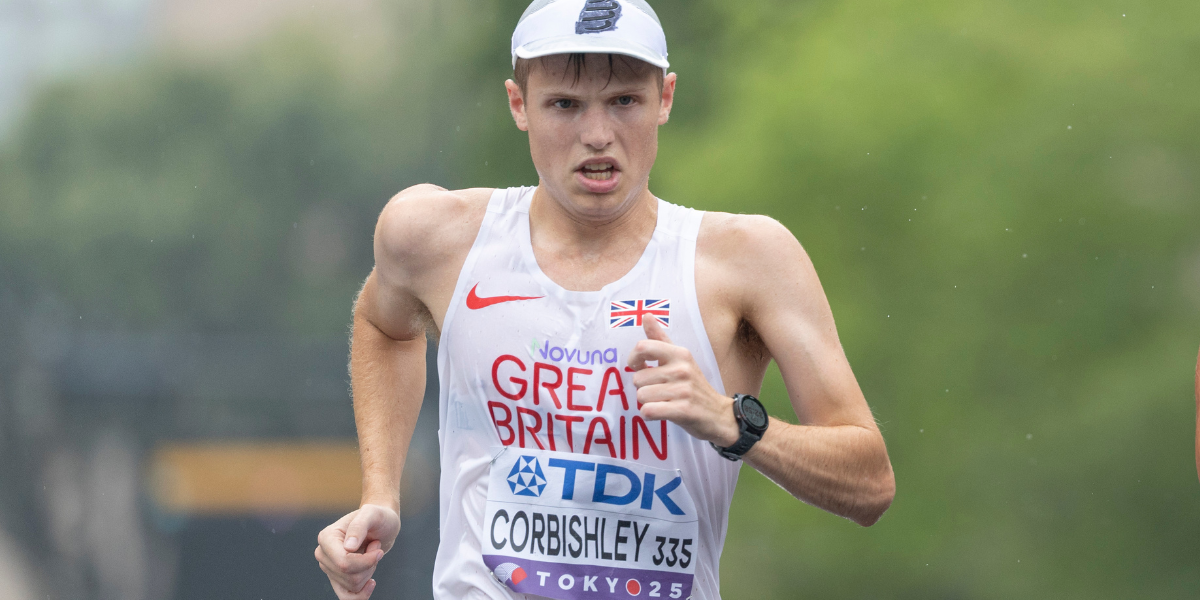 CORBISHLEY SELECTED FOR THE NOVUNA GB & NI TEAM FOR THE RACEWALK FOR BIRMINGHAM 2026