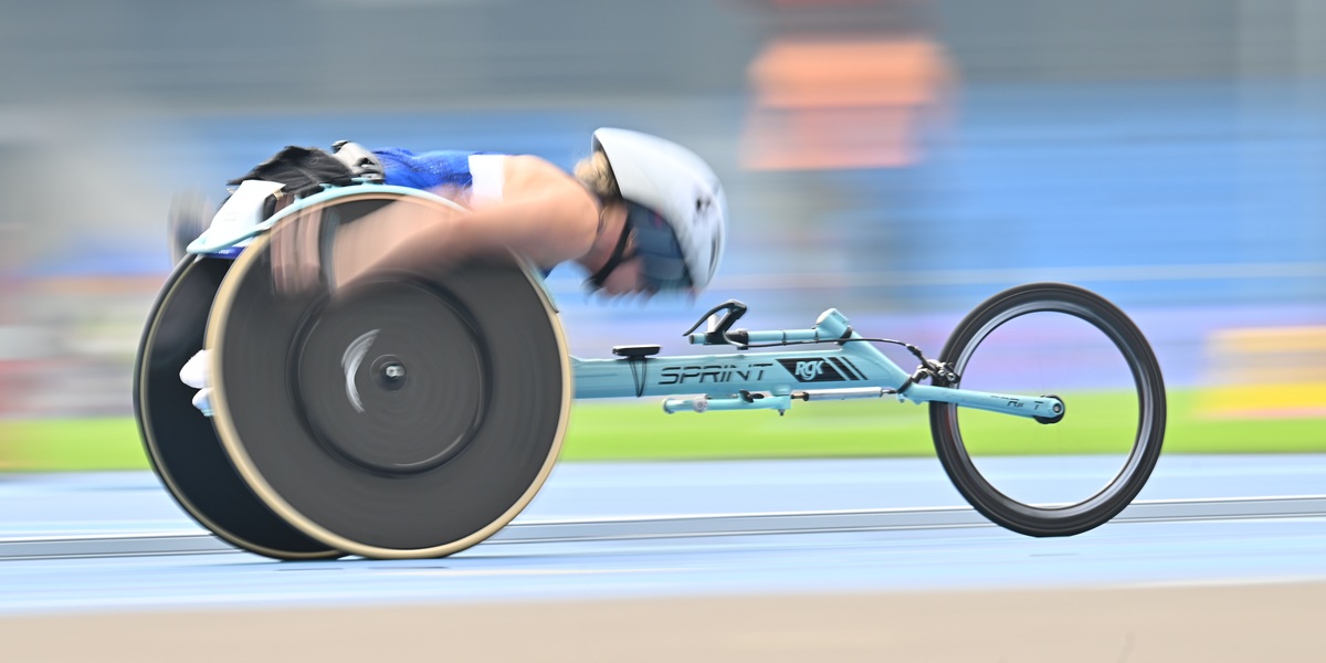 Wheelchair racer Woods keen to build on World medal success